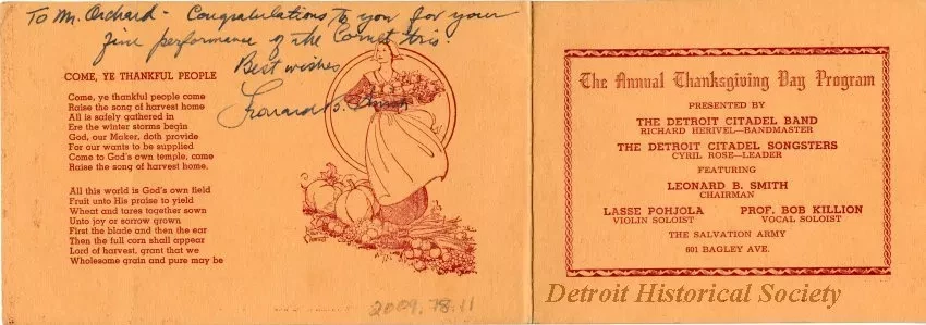 Program, Concert