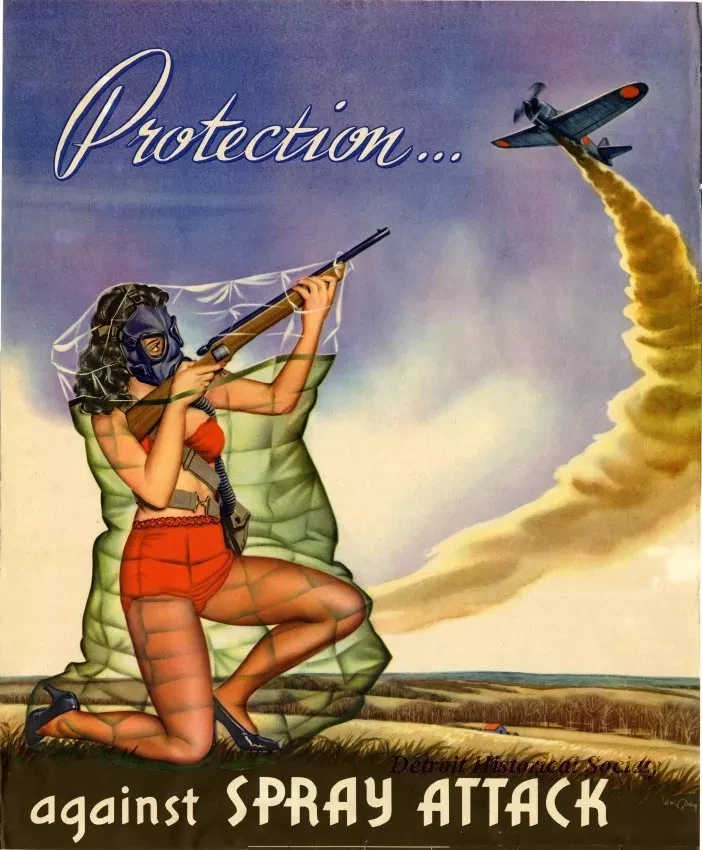 Poster - Protection... against SPRAY ATTACK