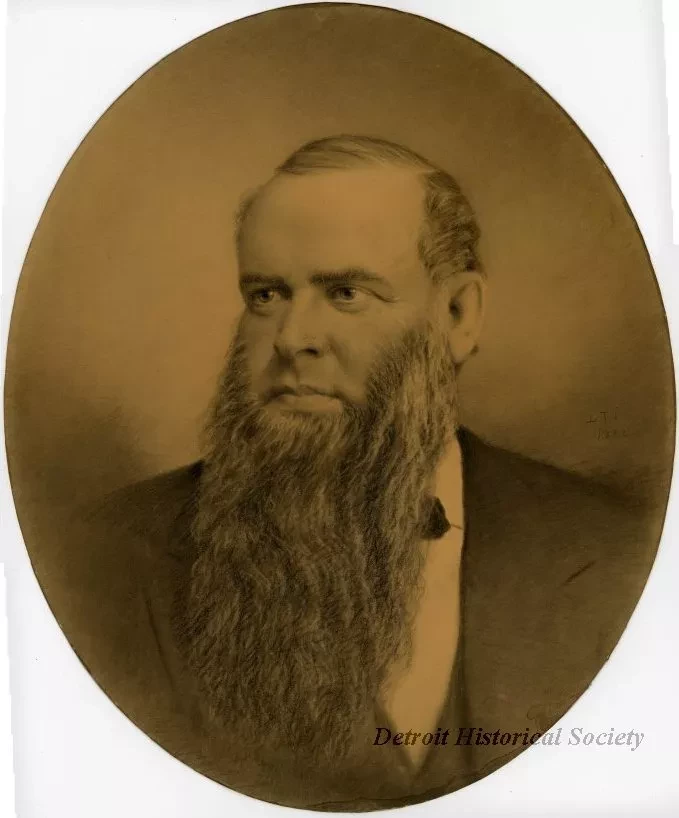 Sketch - Portrait of John J. Bagley
