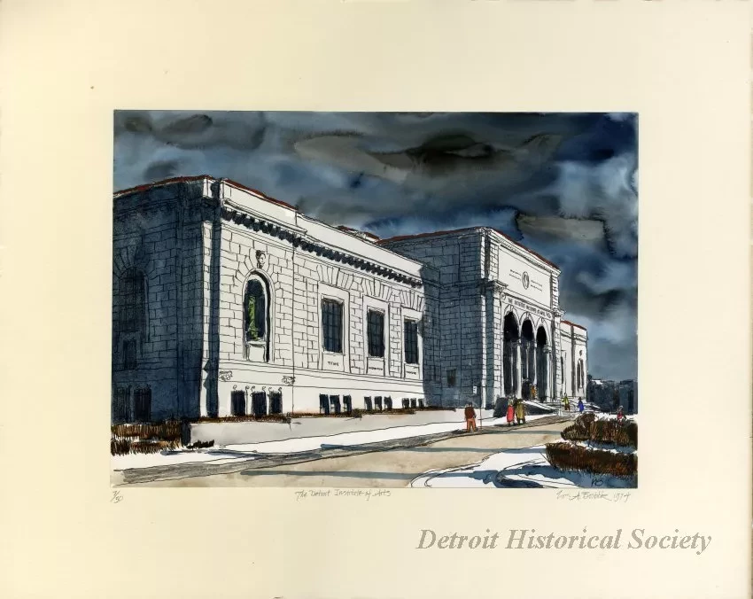 Lithograph - The Detroit Institute of Arts