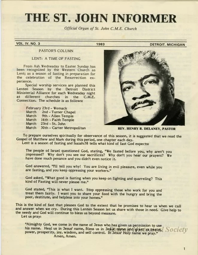 Newsletter - The St. John Informer, Vol. IV, No. 3