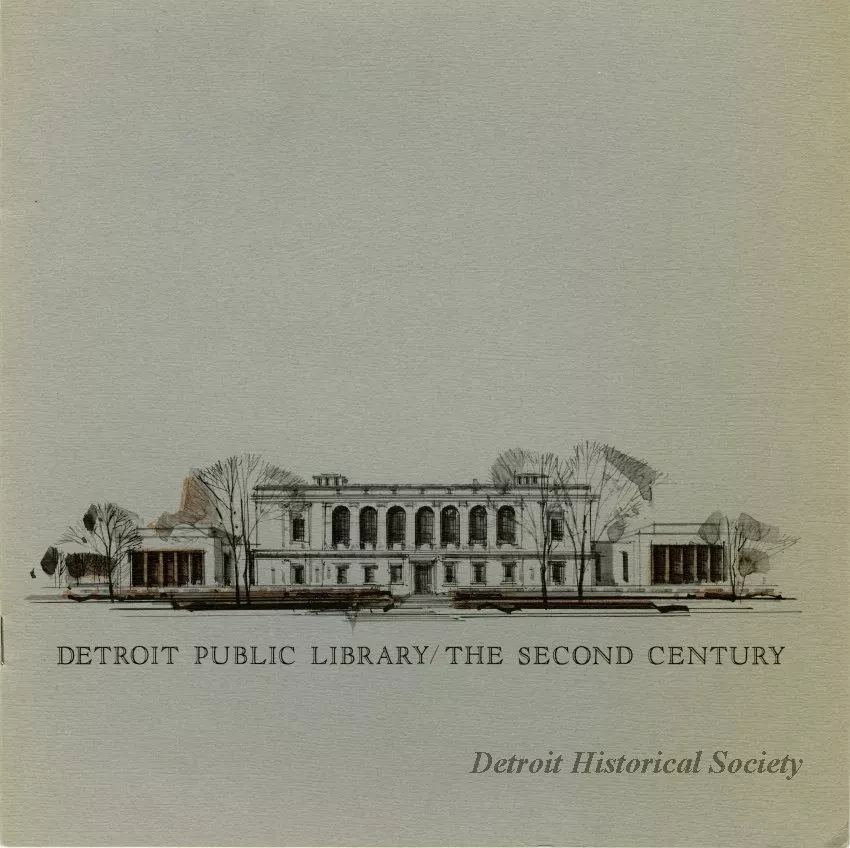Booklet - Detroit Public Library / The Second Century