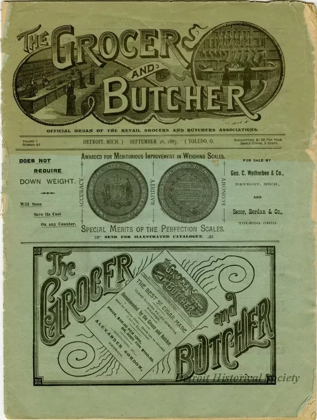 Journal - The Grocer and Butcher, Vol. 1, No. 43.