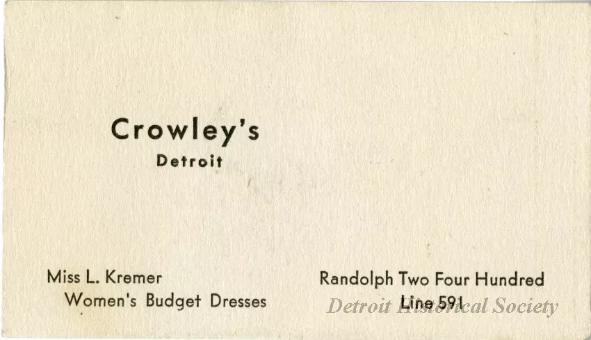 Card, Business