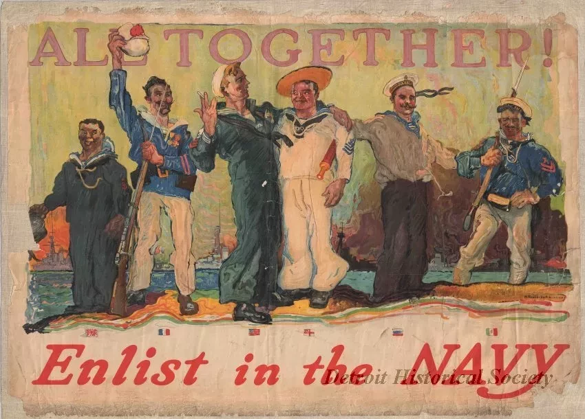 Poster - All Together!
Enlist in the Navy
