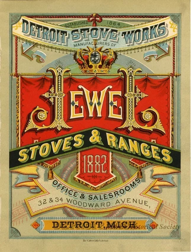Advertisement - Jewel Stoves and Ranges 1882