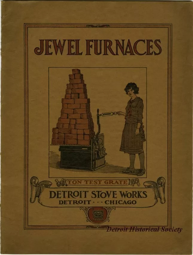 Catalog - Jewel Coal Saver Warm Air Furnaces, Catalog No. 121
