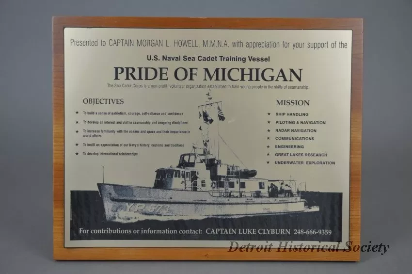 Plaque, Award