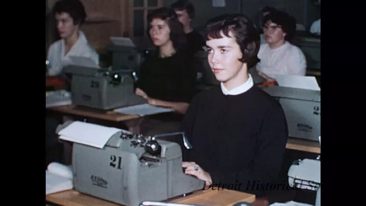 Film, Motion Picture - "Detroit Today and Tomorrow' Standard Accident Insurance Co. and Detroit Board of Education," For Telecast Feb. 16, 1958, WWJ-TV, 2:-2:30 PM