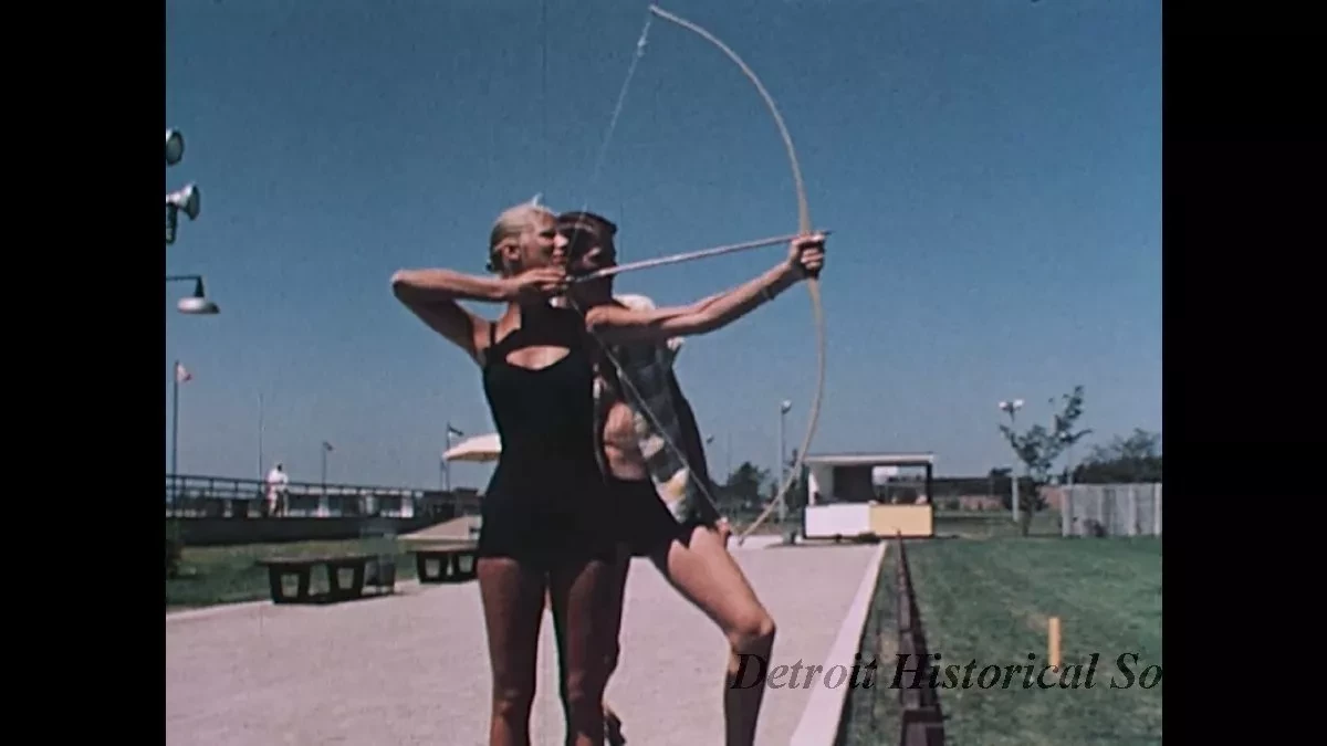 Film, Motion Picture - "Detroit, Today & Tomorrow," Socony Mobil Oil Company and Parks and Recreation in Detroit, B-1