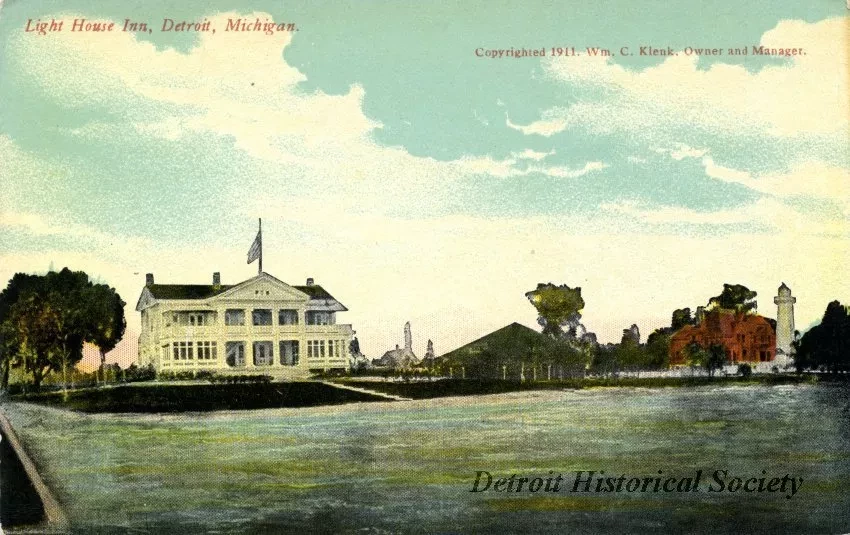 Postcard - Light House Inn, Detroit, Mich.