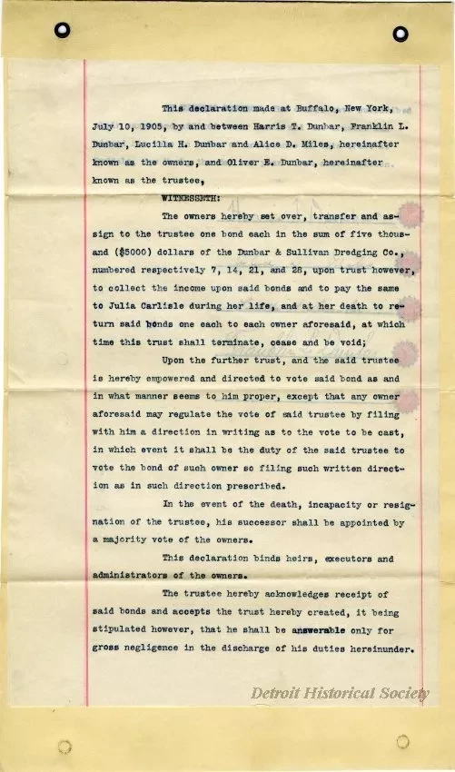 Declaration