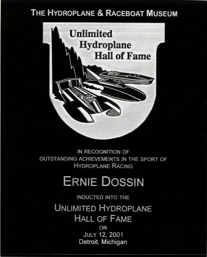 Plaque, Award