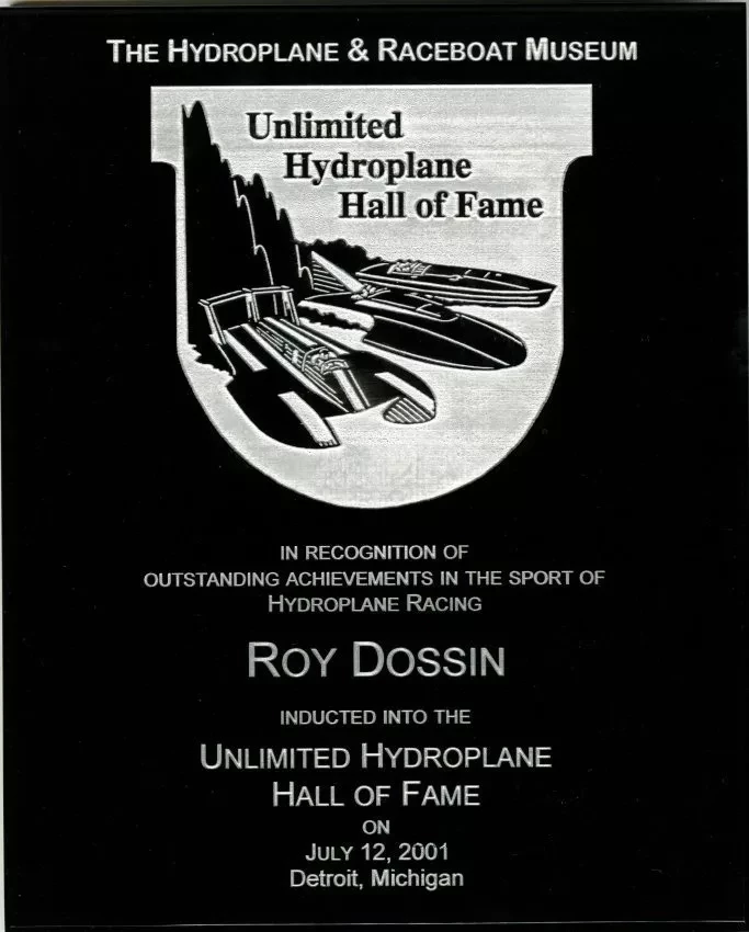 Plaque, Award