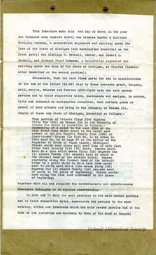 Indenture