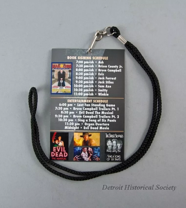 Pass - Redford Theatre
Bruce Campbell Event