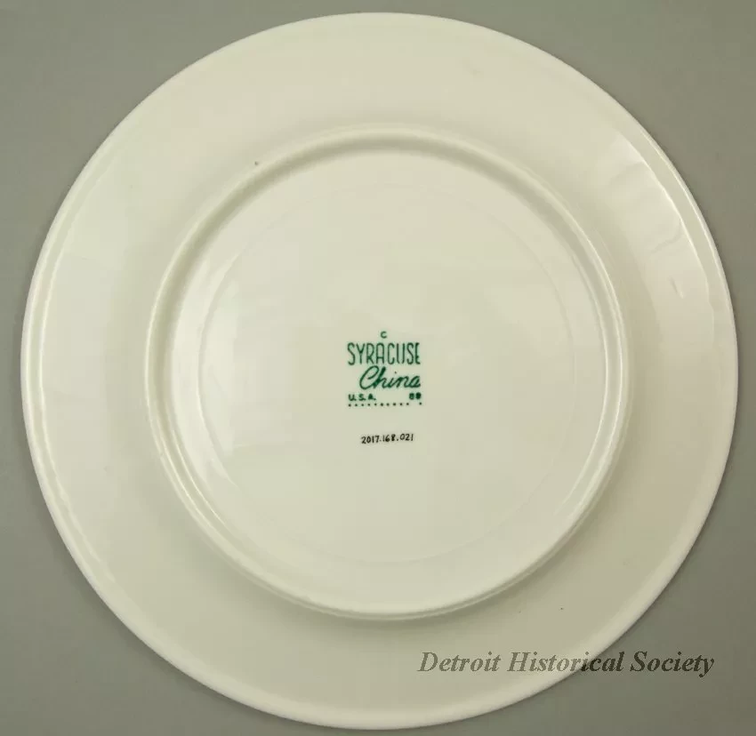 Plate, Dinner