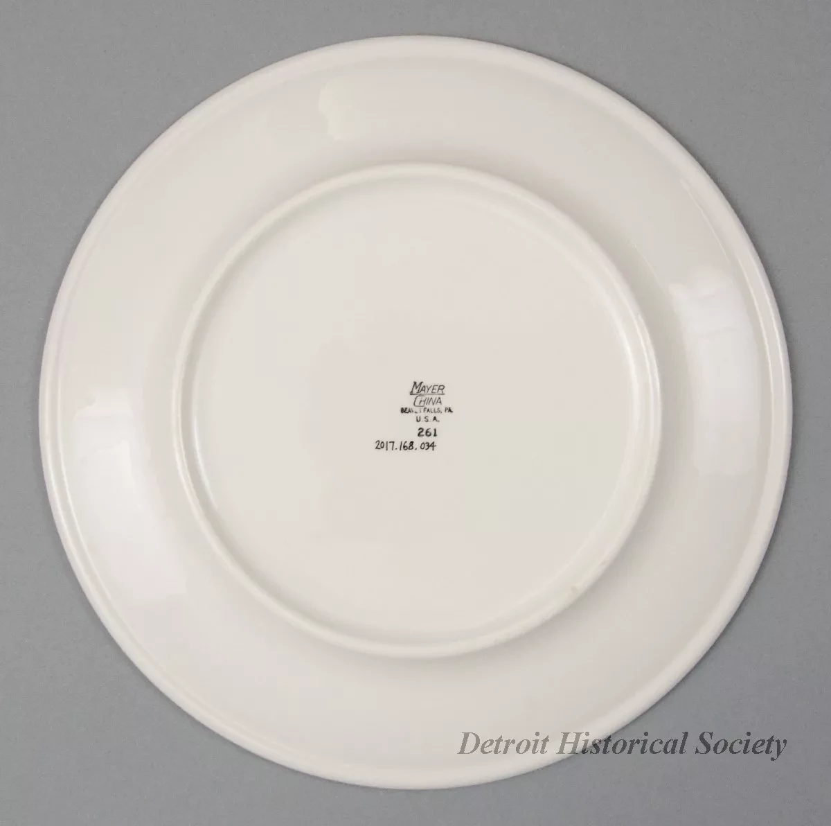 Plate, Dinner