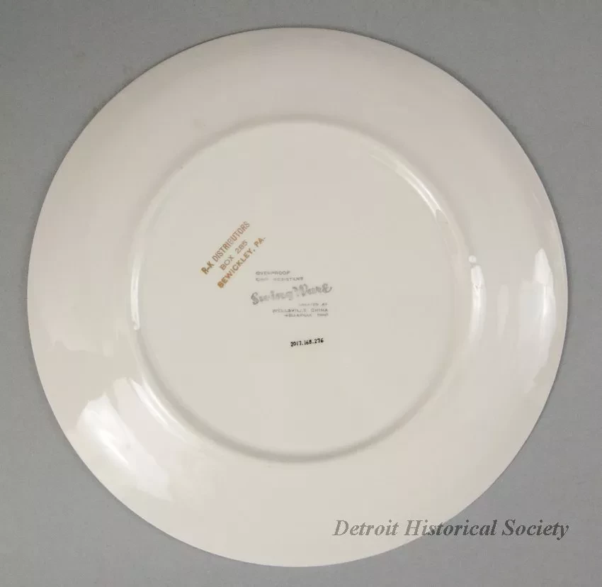Plate, Commemorative