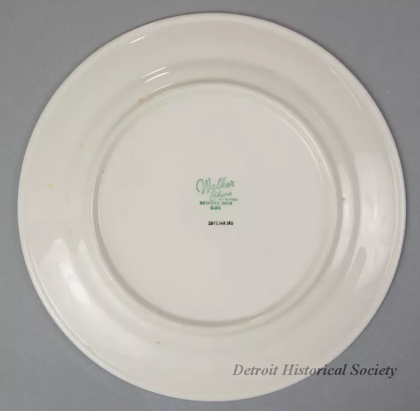 Plate, Dinner