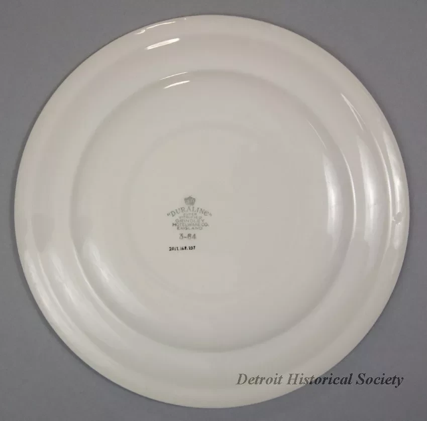 Plate, Dinner