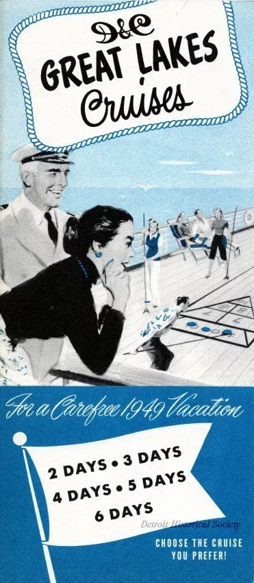 Brochure - D&C Great Lakes Cruises
For a Carefree 1949 Vacation