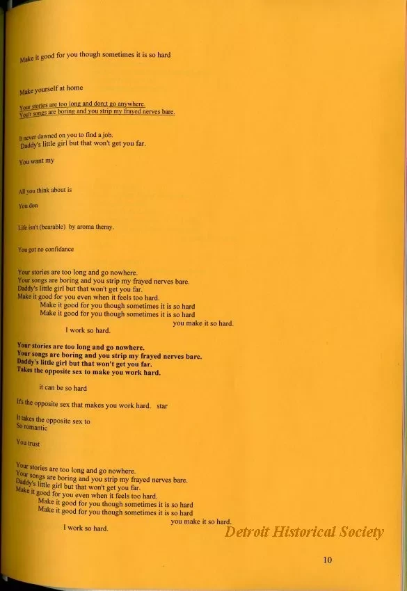 Lyrics, Song - Friends Like Us