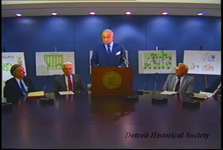 U-Matic - Ambassador Bridge Area Redevelopment Press Conf. 1-30-91
Victoria Palce Redevelopment 4-19-91