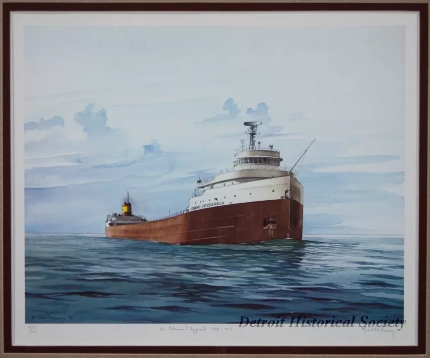 Print - Edmund Fitzgerald