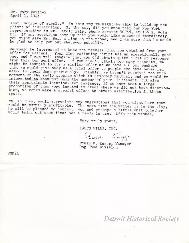 Letter