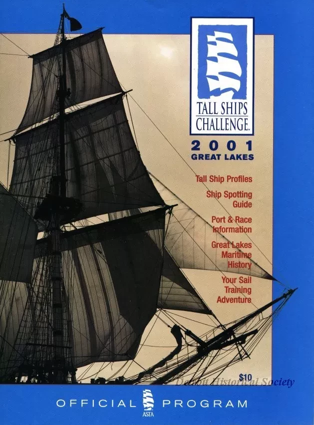 Program - Tall Ships Challenge
2001 Great Lakes
