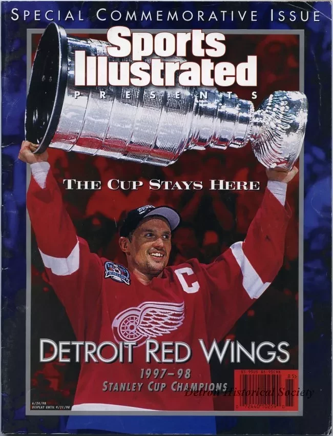 Magazine - Sports Illustrated Presents, The Cup Stays Here, Detroit Red Wings 1997-98 Stanley Cup Champions