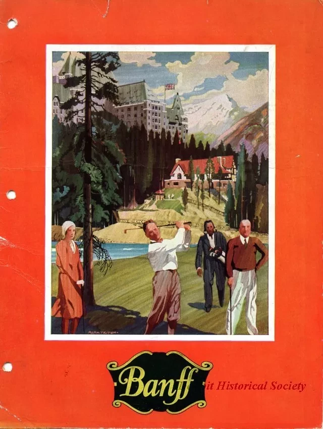 Menu - Banff
(On To Alaska With Buchanan)