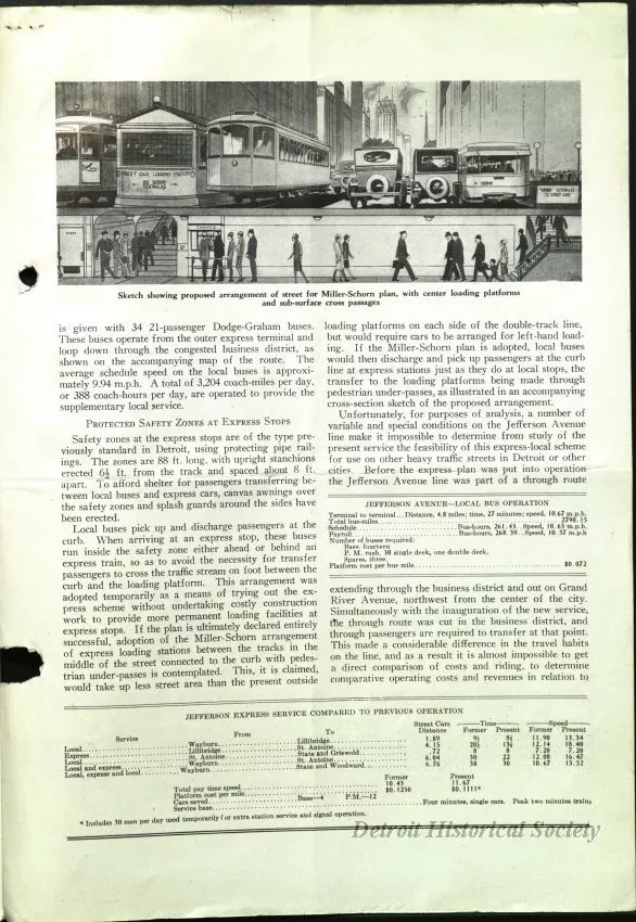 Report - A New System of Surface Rapid Transit