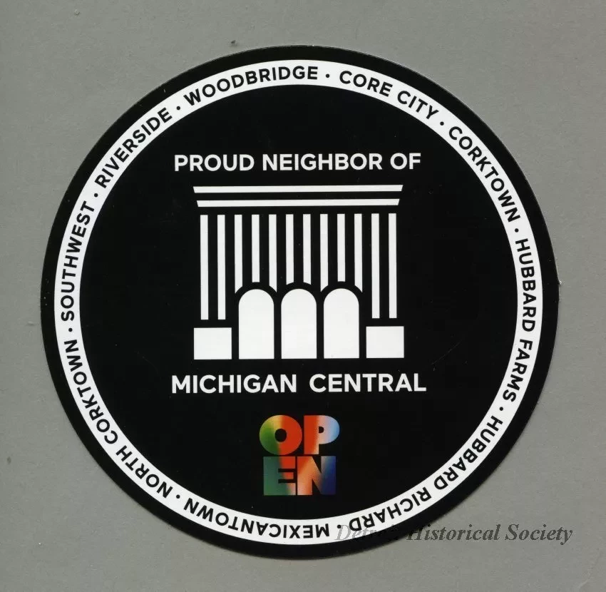 Coaster - Proud Neighbor of Michigan Central OPEN