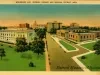 Postcard - Woodward Ave. Showing Library and Museum, Detroit, Mich.