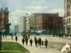Postcard - Lafayette and Michigan Aves., Detroit, Mich.