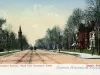 Postcard - Woodward Avenue; North from Davenport Street.  Detroit, Mich.