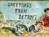 Postcard - Greetings from Detroit