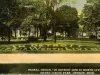 Postcard - Floral Design, "In Detroit Life is Worth Living," Grand Circus Park, Detroit, Mich.