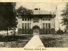 Postcard - High School, Redford, Mich.