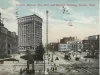 Postcard - Campus Martius, City Hall, and Majestic Building, Detroit, Mich.