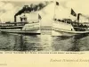Postcard - Little Traverse Bay Ferry Steamers "Silver Spray" and "Search Light"