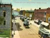 Postcard - Ouellette Ave. and "Ferry Landing", Windsor, Canada.
