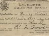 Card, Draft - Local Board for Highland Park, Michigan