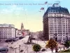 Postcard - Cadillac Square, looking East from City Hall, Detroit, Mich. - Cadillac Square, looking East from City Hall