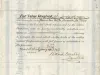 Certificate, Stock