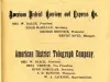 Directory, Telephone - The Speaking Telephone!
List of Subscribers connected with the Central Office System