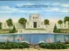 Postcard - Temple of Memories Mausoleum, White Chapel Memorial Cemetery, Detroit, Mich.