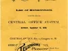 Directory, Telephone - The Speaking Telephone!
List of Subscribers connected with the Central Office System
